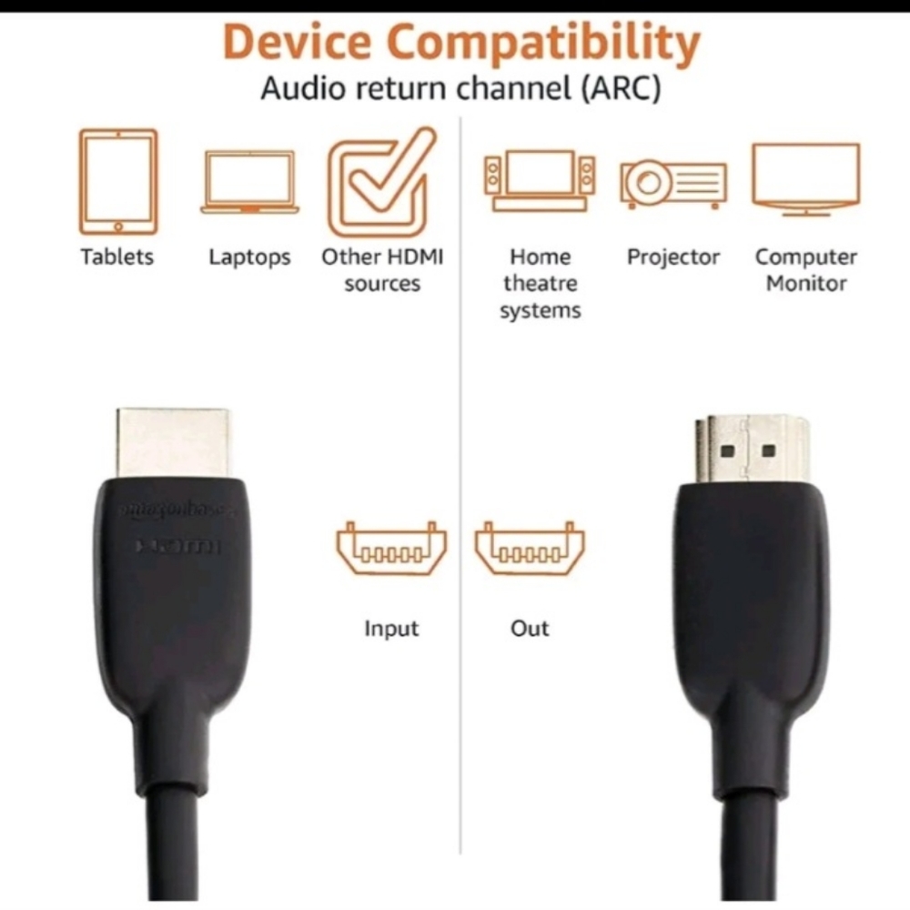 Amazon Basics High-Speed HDMI Cable - Picture 3 of 7